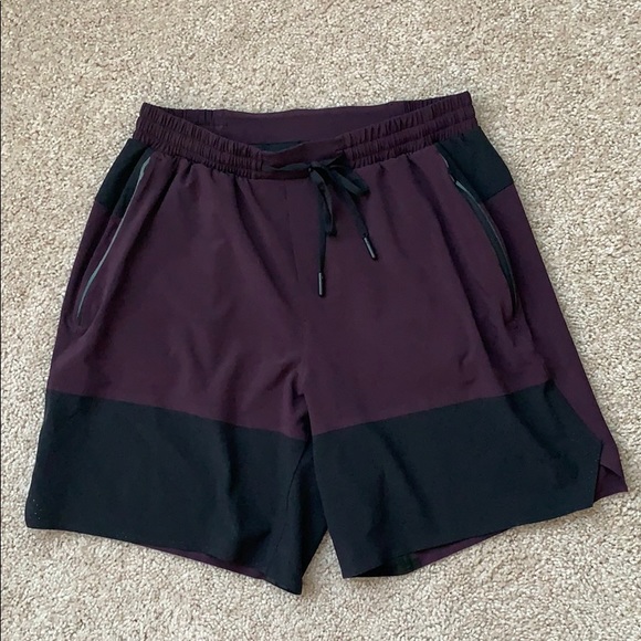 lululemon athletica Other - Lululemon men’s dark purple shorts sz sm